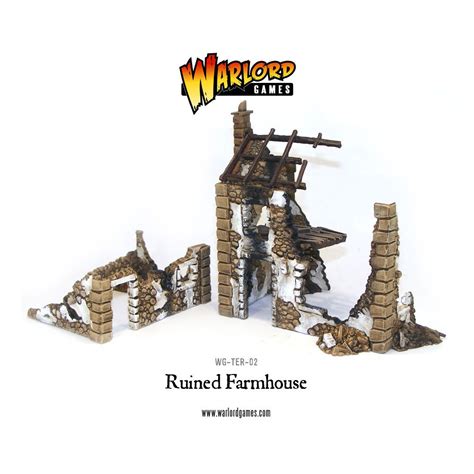Acheter Bolt Action - Ruined Farmhouse - Jeu de figurines - Warlord Games