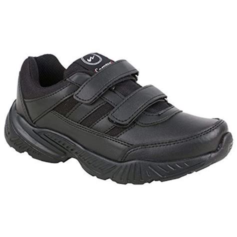 Buy Campus Boys' Black School Shoes -6 UK at Amazon.in