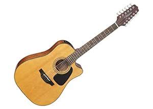 Takamine GD30CE-12NAT Dreadnought 12-String Cutaway Acoustic-Electric ...