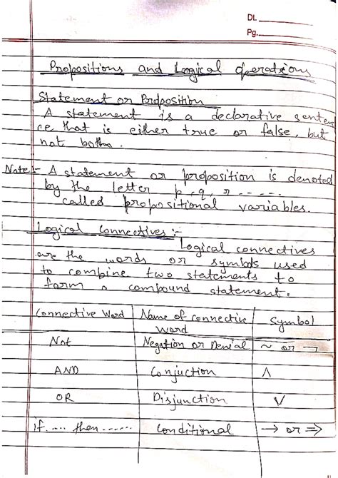 DSTL unit - 3 - Summary Discrete Structures & Theory Of Logic - Dt. Pg ...