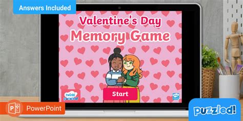 Memory Game Puzzle PowerPoint - Twinkl Puzzled - Kids