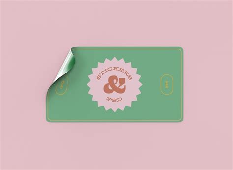 Sticker mockup Afbeeldingen - Gratis downloaden op Freepik