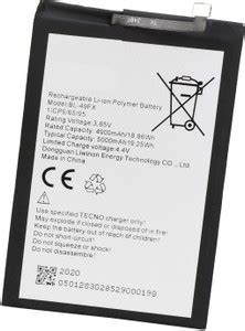 Wimax Mobile Battery For Infinix BL-49FX / Infinix HOT 8 / X650C ...