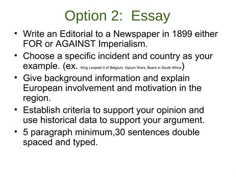 Imperialism project | PPT