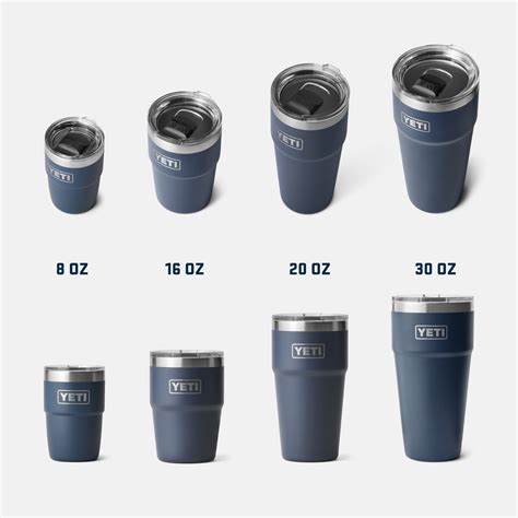 Vaso apilable YETI Rambler de 20 oz (600 ml)
