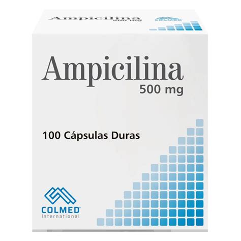 Ampicilina 500 Mg Caja X 100 Cápsulas Colmed - AXA lo tiene