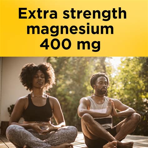 Buy Nature Made Magnesium Oxide 400 mg Softgels, Extra Strength ...