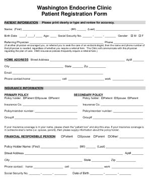 Fillable Online NEW PATIENT HISTORY FORM - PDF Free Download Fax Email ...