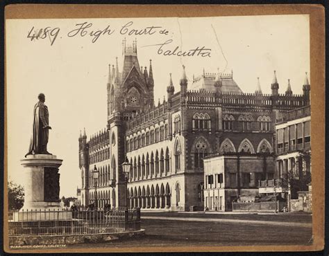 High Court of Calcutta (Kolkata) - Mid 19th Century - Old Indian Photos