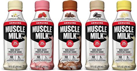 Muscle Milk Genuine Non Dairy Protein Shake, 5 | Ubuy India