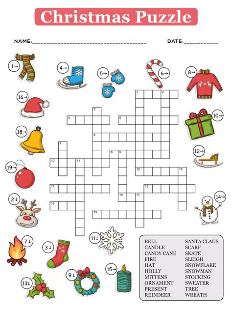 Christmas Puzzle- Free Printables! | Christmas worksheets, Christmas ...