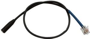 H-its Kabel LAN Cable 1 m RJ9 / RJ10 to 3.5mm Smartphone PC Headset ...