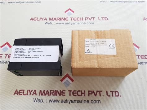 Areva micom/i4vd qu2 voltage transducer – Aeliya Marine Tech