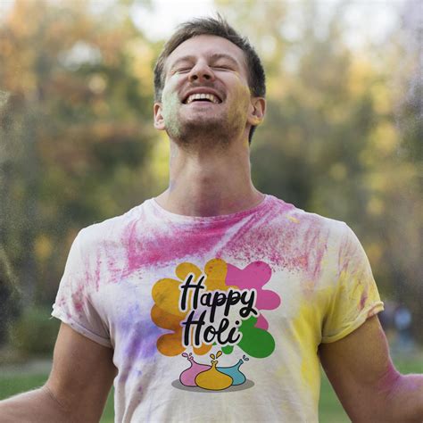 Buy Holi Special Personalized T-shirts | Love Craft Gifts - love craft gift