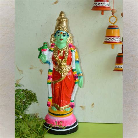 Navarathri Golu Doll Meenakshi Multi Color 10" – Aikiya Chennai