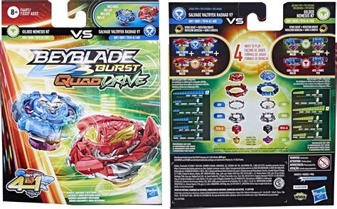 BEYBLADE Burst QuadDrive Salvage Valtryek Rashad V7 India | Ubuy