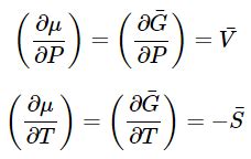 The Chemical Potentials of a Pure Substance in Two Phases in ...