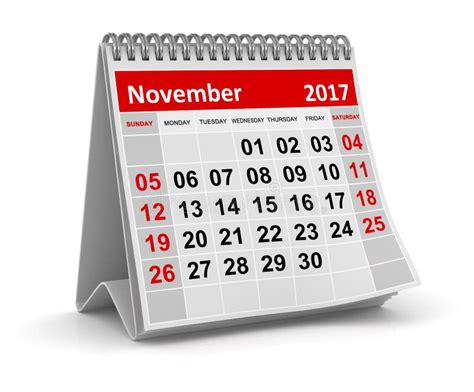 2019年11月日历 向量例证. 插画 包括有 例证, 新建, 星期五, 星期三, 星期天, 向量, 模板 - 135291876