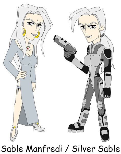 SUP-FAN's Marvel Anti heroes: Silver Sable by SUP-FAN on DeviantArt