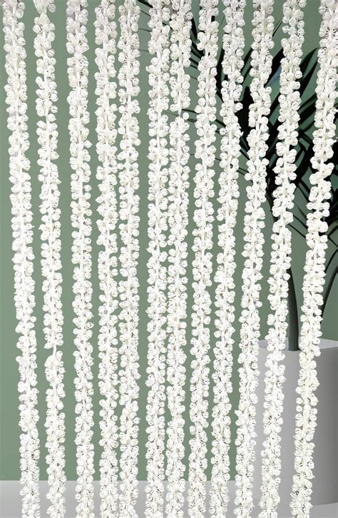 Buy S2S Ganpati Decoration Fabric Artificial Flowers Wall Decoration ...