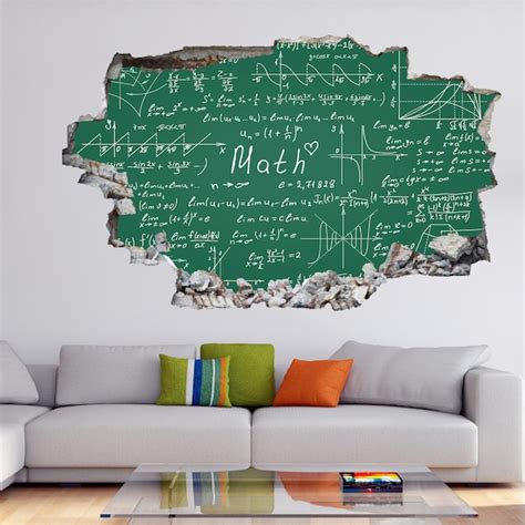 Image result for Math Classroom Wall Sticker Design