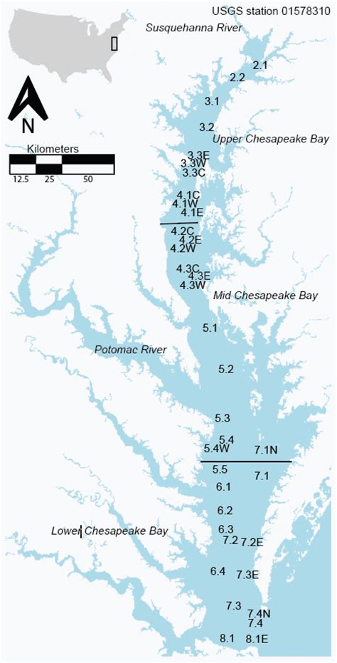 Chesapeake River Map