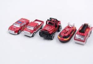 Toyshack 5 Freewheel Fire Engine Metal Die Cast Car Set Toy for Kids ...
