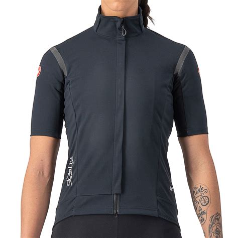 Castelli Gabba RoS 2 Short Sleeve Jacket Women - light black/black 085 ...