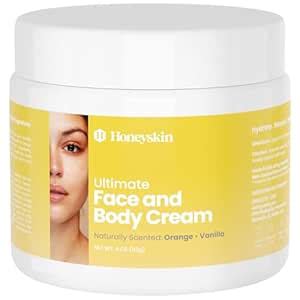 Buy Manuka Honey Cream Face Moisturizer and Body Lotion - Eczema Honey ...