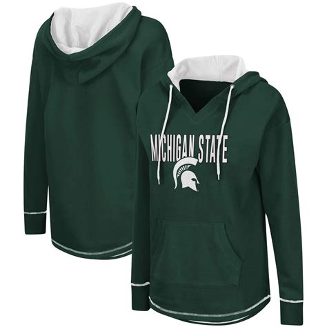 Colosseum Michigan State Spartans Tunic Pullover Hoodie | Academy
