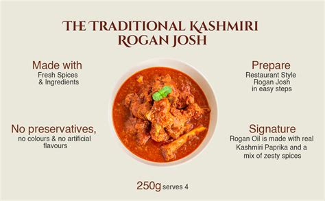 Riwayat Kashmiri Rogan Josh Ready to Cook Gravy | Easy to cook | 3 Step ...