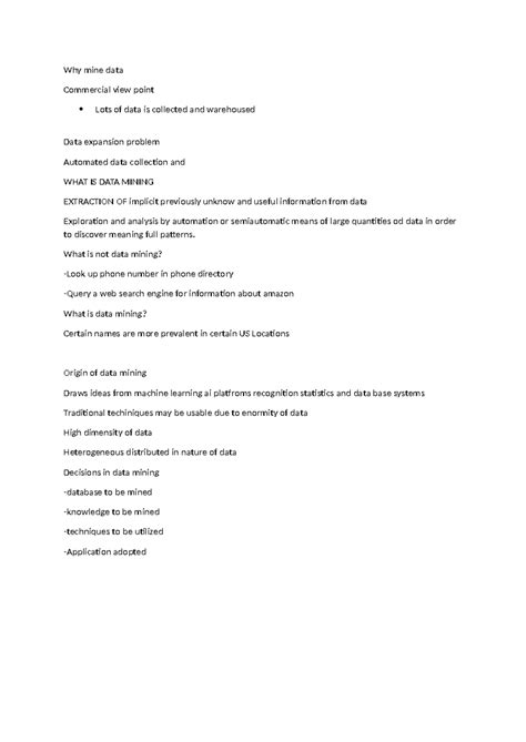 Why mine data - These are all the duplicate documents just for the ...