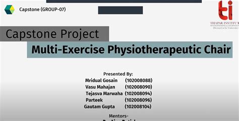 Capstone-projects-videos-2020-21 Department of Mechanical Engineering ...