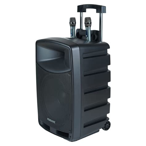 PERSANG Octane 9 Premium Trolley Speaker | 2X UHF Wireless Mic | Upto 7 ...