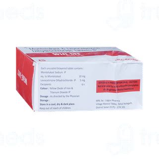 Wifi Mt 10/5 Mg Tablet: Uses, Side Effects, Price & Substitutes
