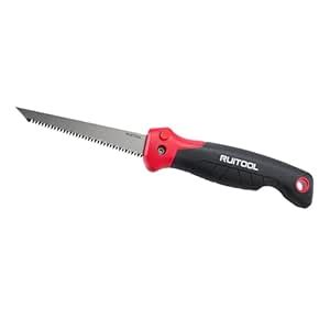 LICHTS® Drywall Saw Triple Ground Teeth Cutter Folding for Plywood ...