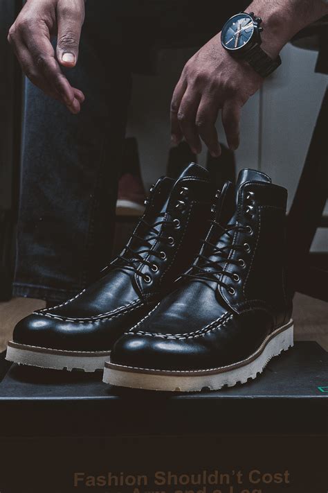 Sentinel Black Boots – Vegan Basics