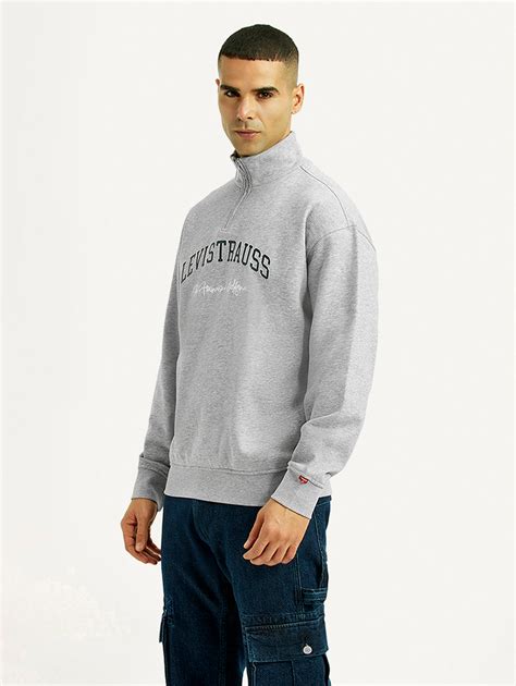 Men's Brand Logo Regular Fit Sweatshirt – Levis India Store