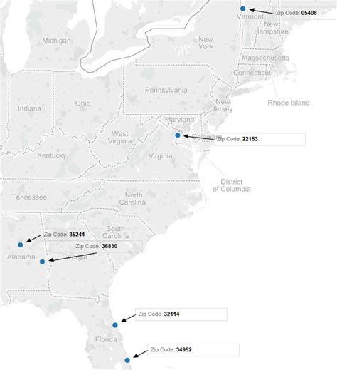Image result for Tableau Zip Code Map