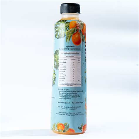 Rus Organic Orange Juice | Pack of 2 x 1L