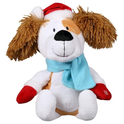 Gemmy 14.173-in Musical Animatronic Dog Battery-operated Batteries ...