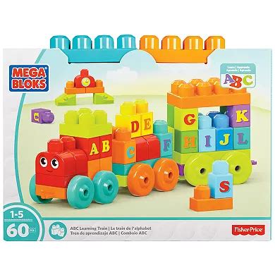 Mega Bloks Building Basics ABC Learning Train
