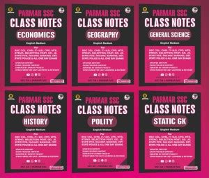 Parmar SSC Class Notes For Polity, Static GK, History, Geography ...