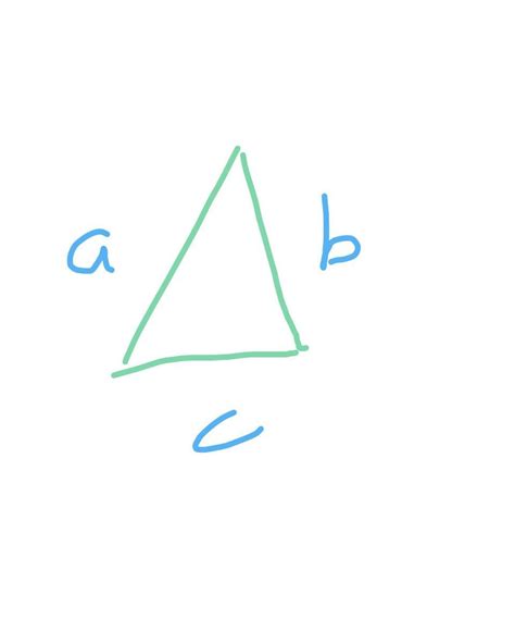 How to calculate area of triangle with 3 sides given - Brainly.in