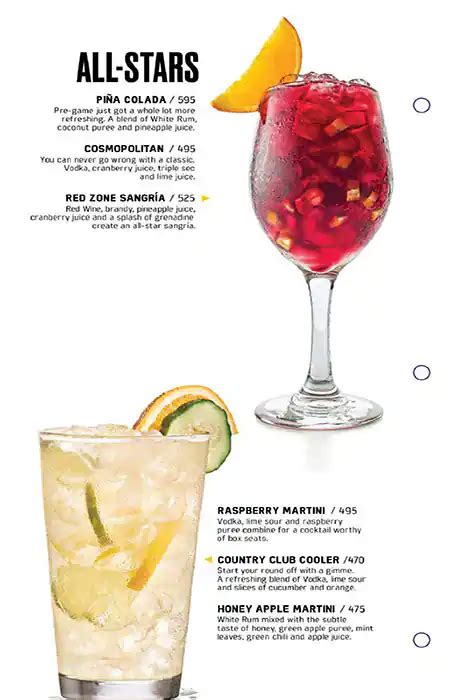 Menu at Buffalo wind wings, Gachibowli, Hyderabad