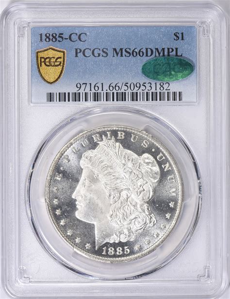 1885-CC Morgan Silver Dollar PCGS MS-66 DMPL (CAC Green) (Item 1822790 ...