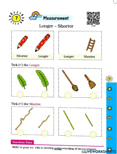 Image result for Beginning Measurement Worksheets