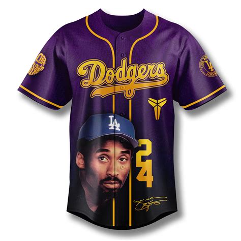 Kobe Bryant Mamba Forever x Dodgers Jersey