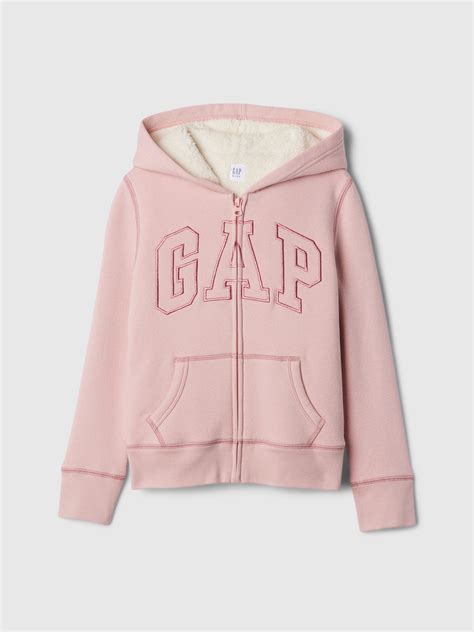 Zip Up Sherpa Hoodie | Gap Factory