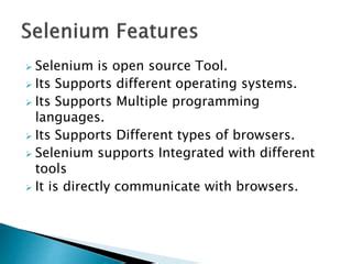 Image result for Selenium Syntax PPT